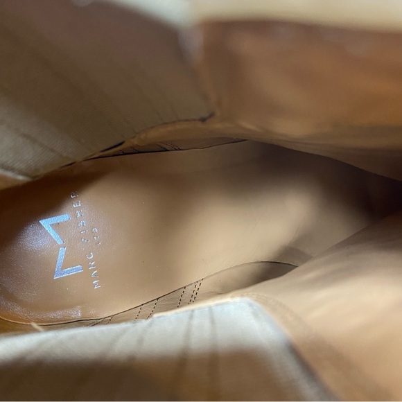 Marc Fisher Oshay Tan / Light Brown Suede Bootie 9M - Picture 12 of 14